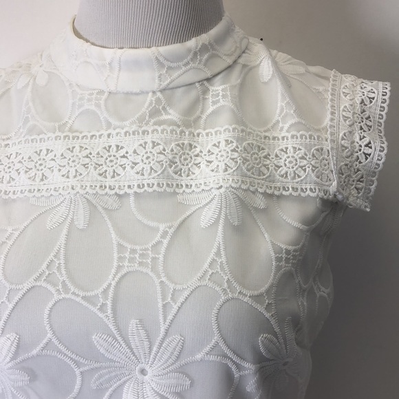 Julia Jordan Ivory Dress New 4 - Picture 4 of 9